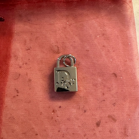 None Accessories - Silver Padlock Charm